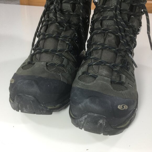 Salomon Quest 4D GTX Waterproof Hiking Boots Mens Size 9 Gray 128653 - Picture 6 of 10